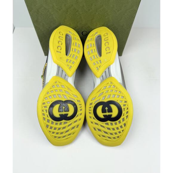 Size 11.5US - Gucci Run GG Black Yellow Knit Sneakers? NEW/RETAIL $850! main image 6